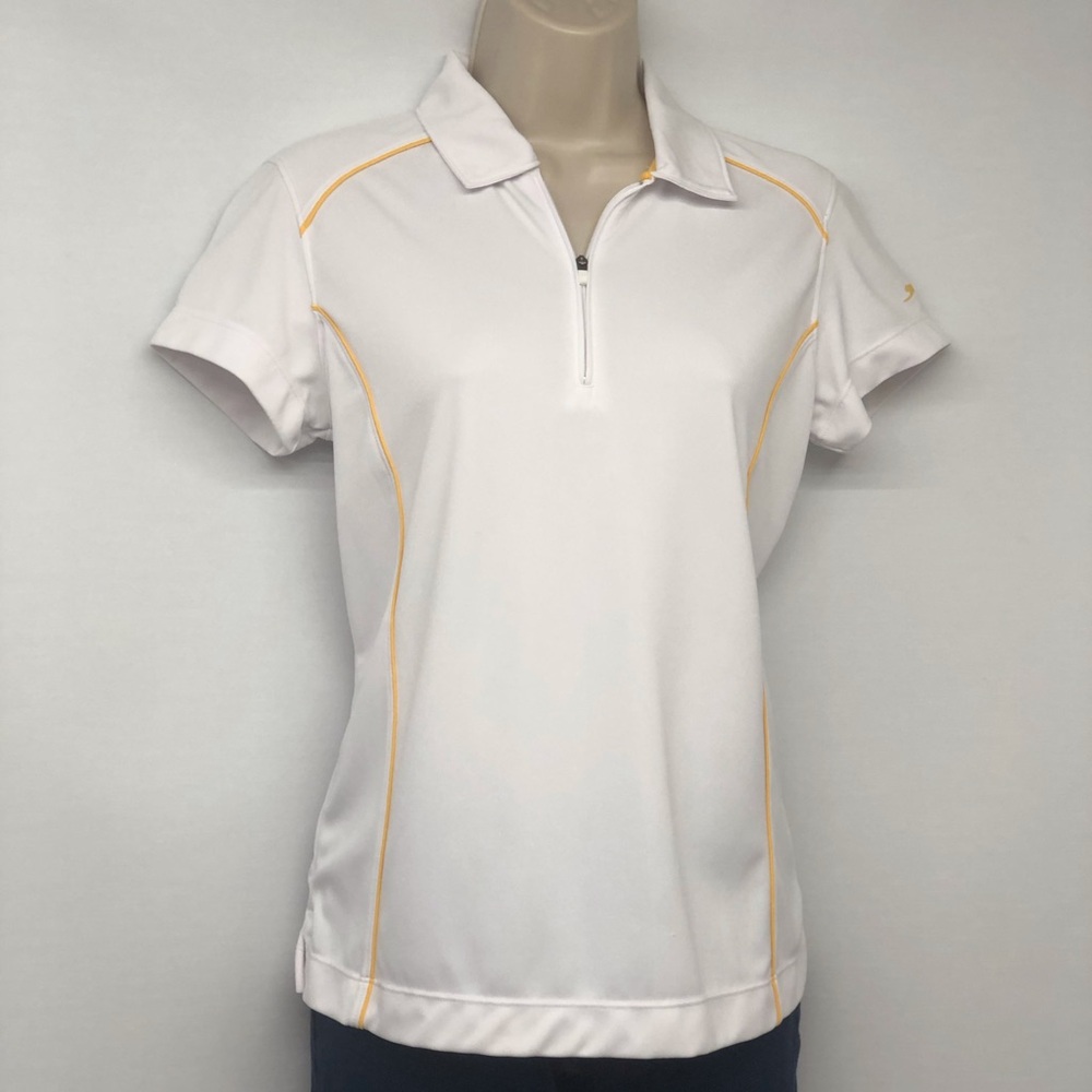 Slazenger White Polo Golf Shirt